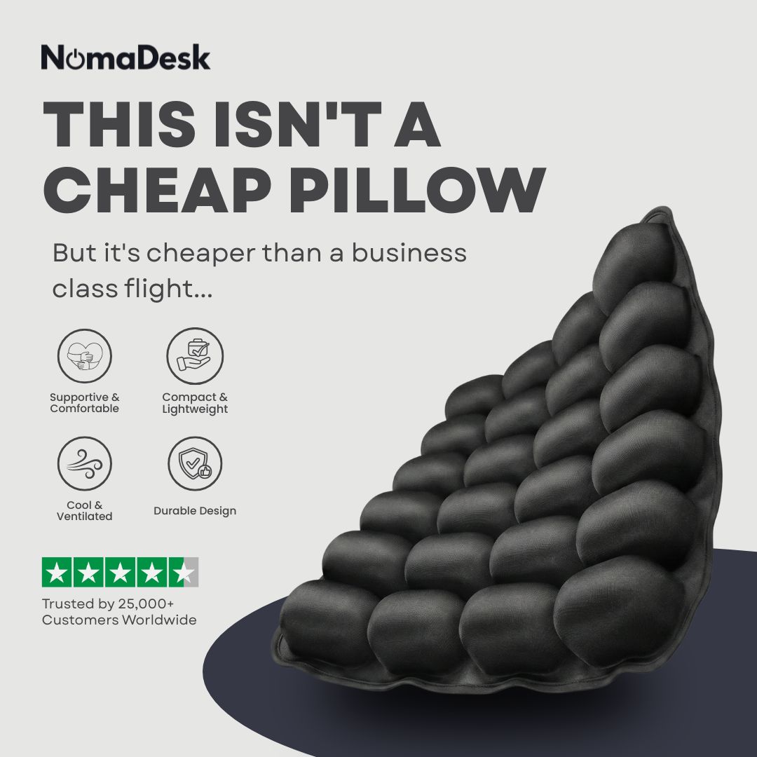 NomaDesk Travel Pillow — E-commerce Ads project by Neilzen Citra