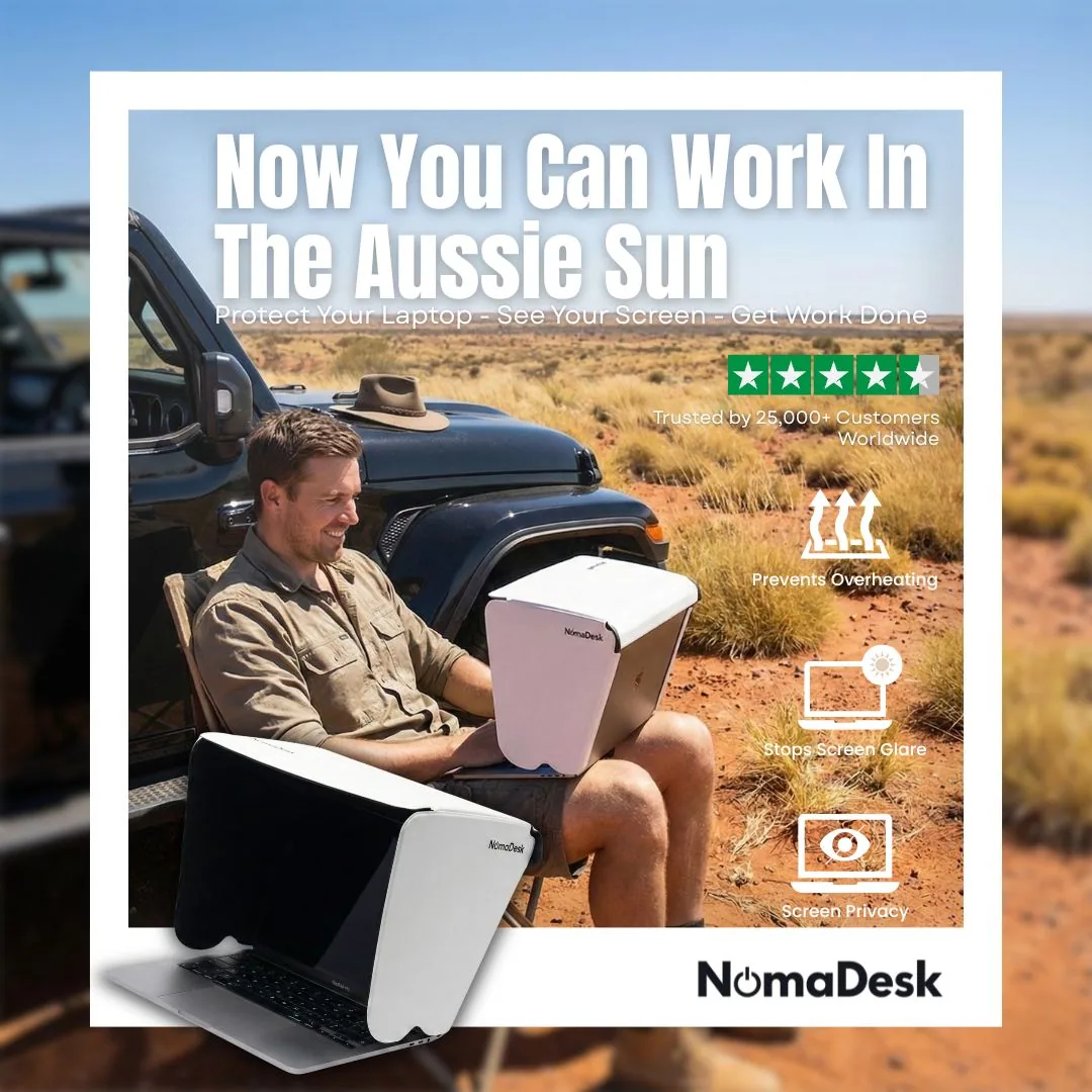NomaDesk Aussie Sun — E-commerce Ads project by Neilzen Citra