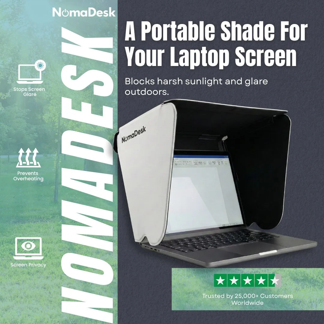 NomaDesk Portable Shade — E-commerce Ads project by Neilzen Citra