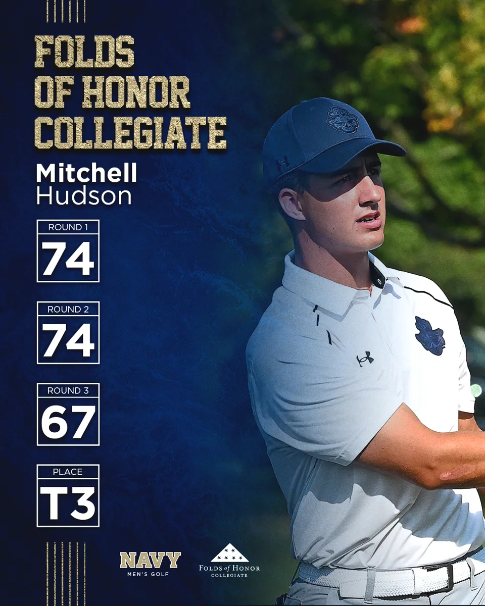 Navy Golf Individual Score Card — sports graphic by Neilzen Citra